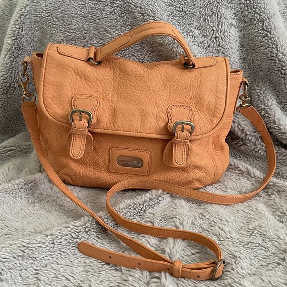 See By Chloe Women Orange Leather Satchel Bag